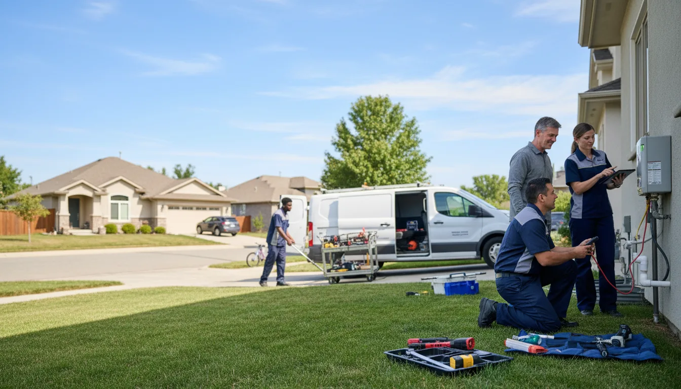Tankless water heater service in Cedar Valley, UT